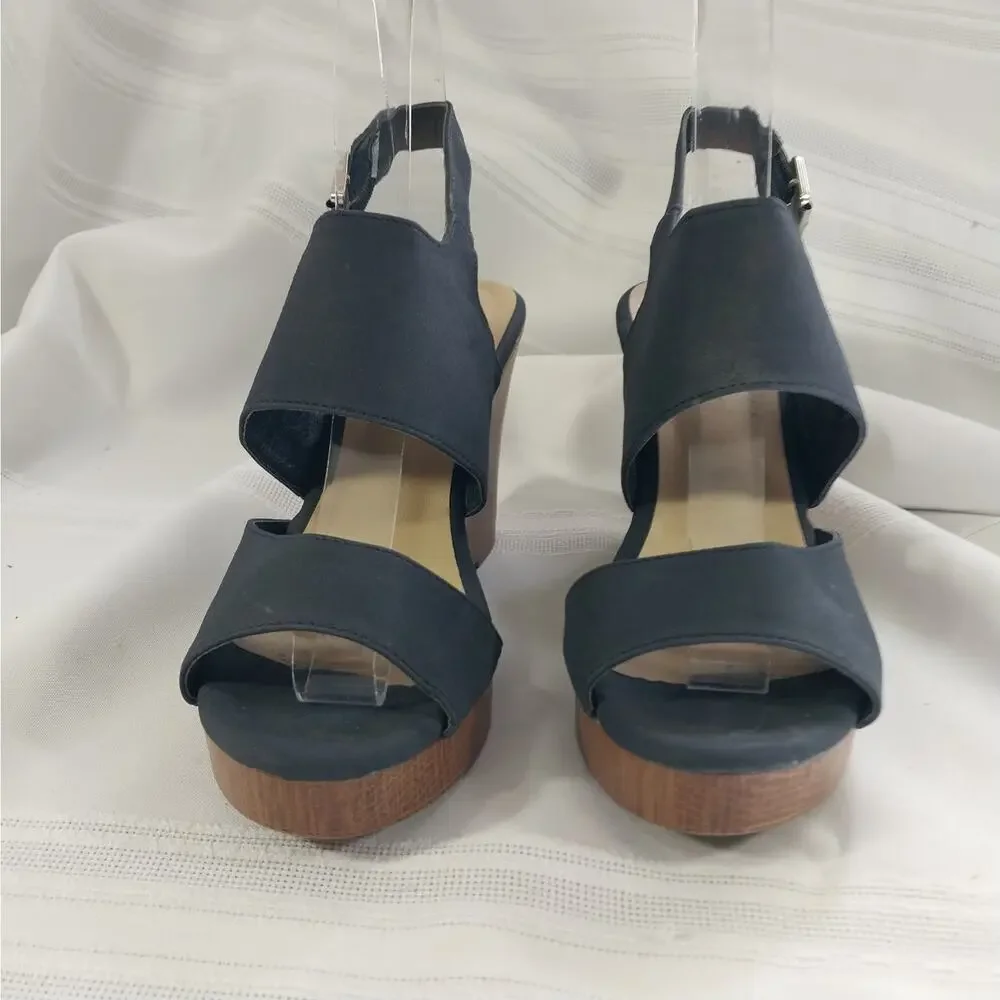NAUTICA! SKY BLUE VEGAN SUEDE LEATHER STRAPPY 